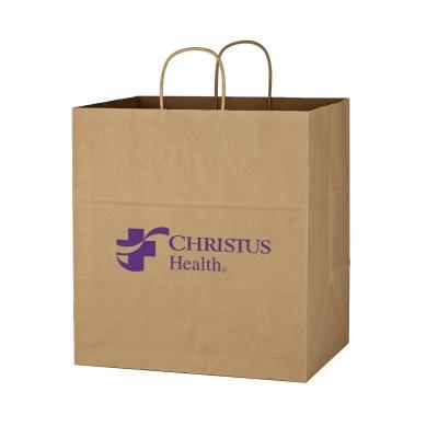 KRAFT PAPER BROWN SHOPPING BAG