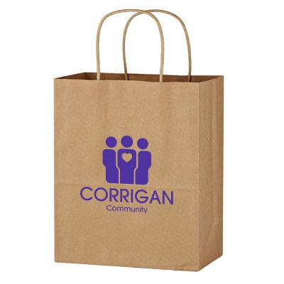 NP-130 KRAFT PAPER BROWN SHOPPING BAG 