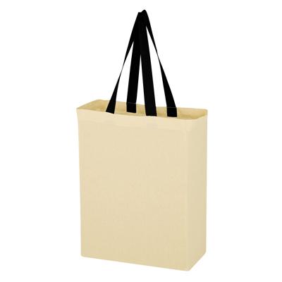 NP-120 NATURAL COTTON CANVAS GROCERY TOTE BAG