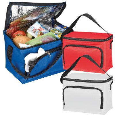NP-106 210D polyester cooler bag with front compartment