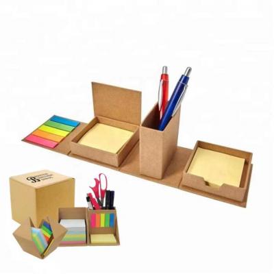 NP-180 Promotional gift set business logo gift for desktop storage box or desk organizer set