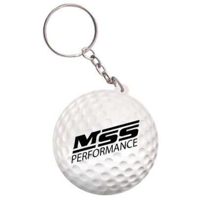 Stress Golf Ball Keyring