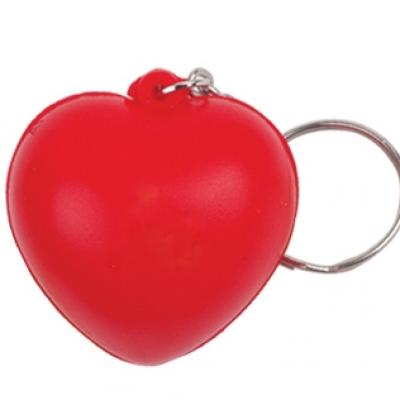 NP-219 Stress Love Heart Keyring 